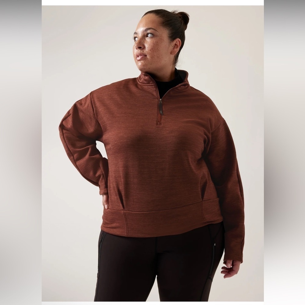 Athleta Altitude Polartec® Half Zip Sweatshirt